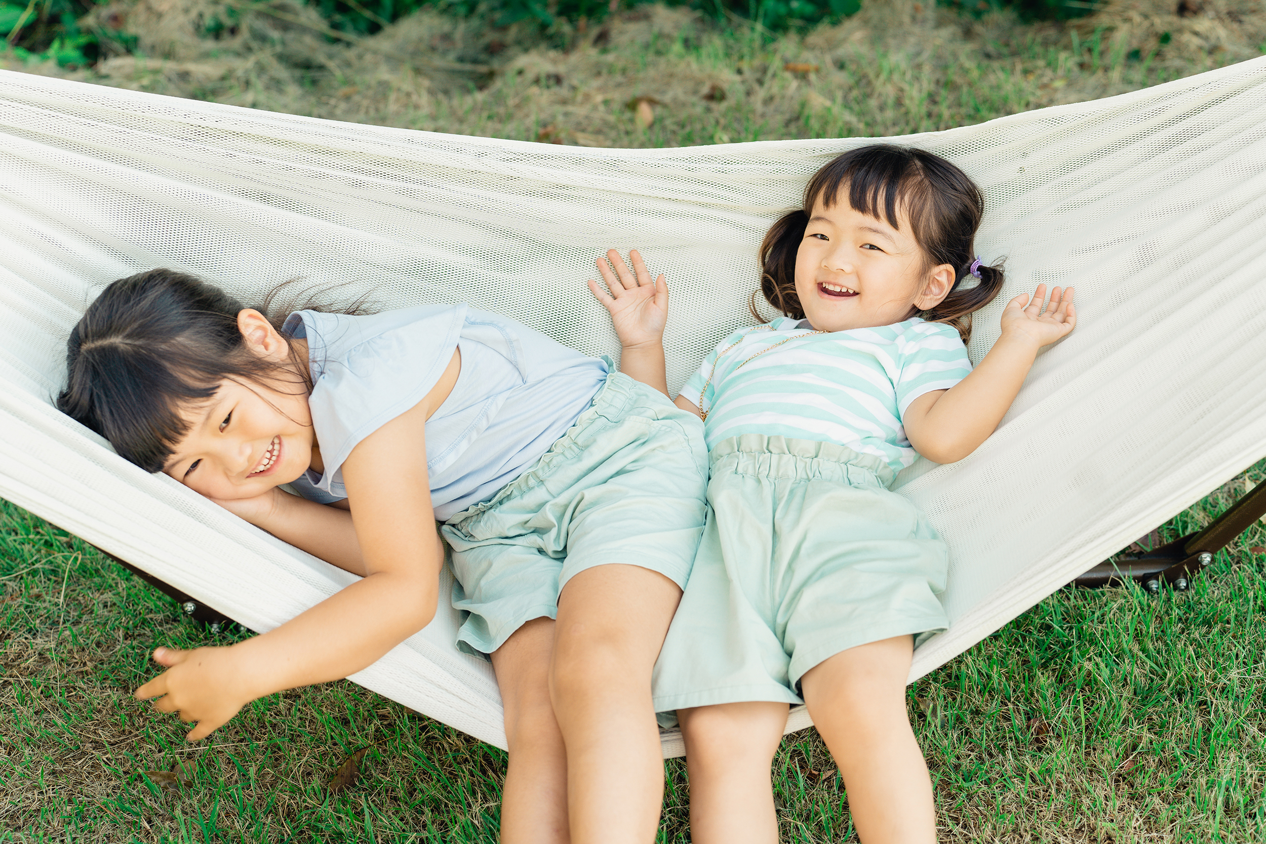 笑顔で過ごす子どもたち